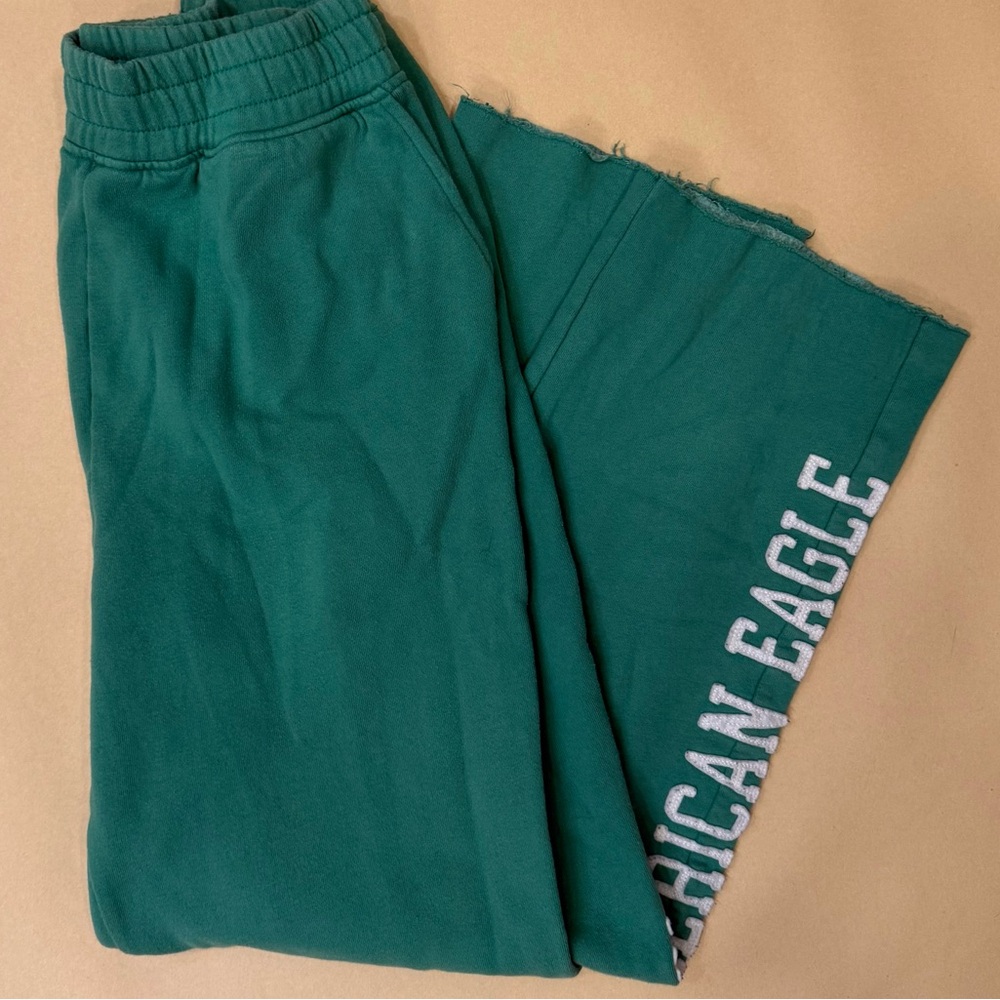 American Eagle Outfitters Green Sweatpants